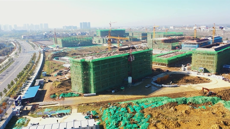 天門新實驗高中建設進行中