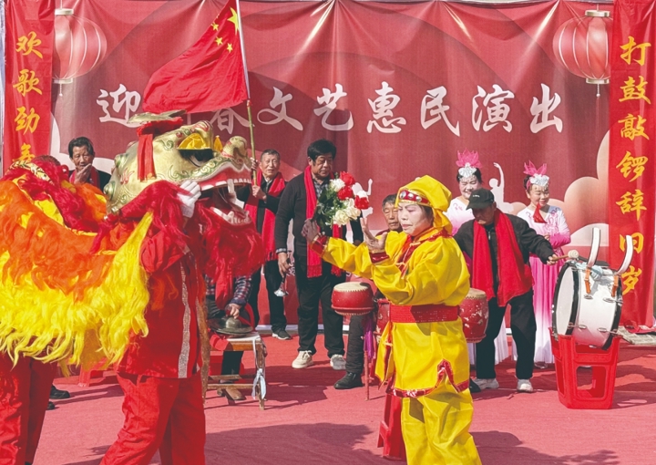 醒獅表演慶新春